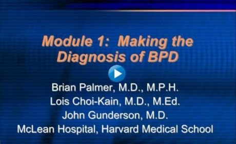 Module 1 - Making the diagnosis of BPD Module 1 - Making the diagnosis of BPD