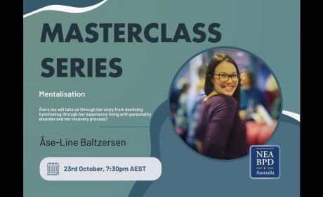 Mentalisation October Masterclass Webinar Series Mentalisation October Masterclass Webinar Series